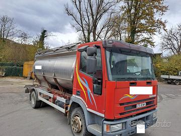 Eurocargo 120e21 con cisterna trasporto latte