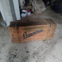 baule  legno vintage 