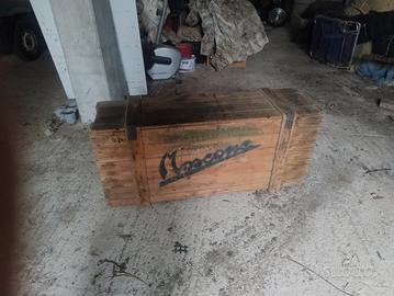 baule  legno vintage 