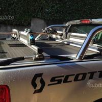 Doppio reling KOY Sport 80 INOX per Ford Ranger