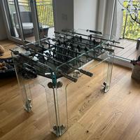 Calciobalilla in Cristallo BLAB design luxury