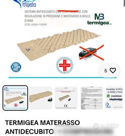 materasso singolo antidecubito termigea nuovo
