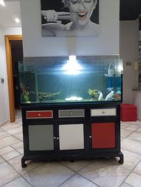Mobile con Acquario 250 litri