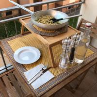 tavolo terrazza in legno di quercia Zeno Habitat