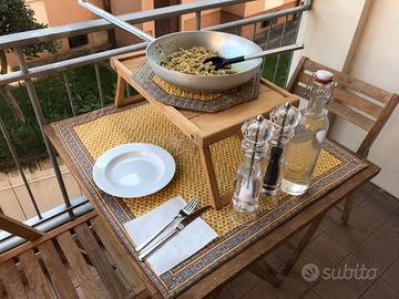 tavolo terrazza in legno di quercia Zeno Habitat