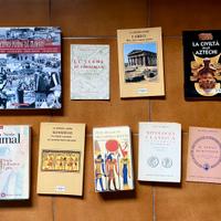 Libri storia antica Egizi, Aztechi, Greci, Roma