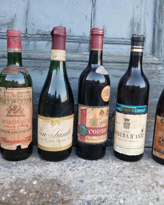 Bottiglie vino da esposizione