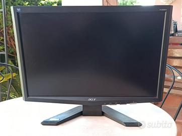 Monitor PC 19" Acer X193W (1440x900) con aloni.