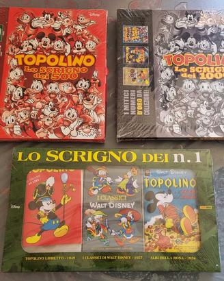 Topolino - Lo scrigno dei 1, 500, 1000 (sigillati)
