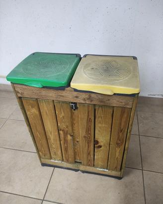 cestino pattumiera da esterno