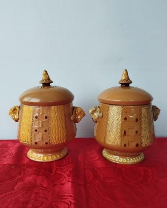 Contenitori in ceramica vintage