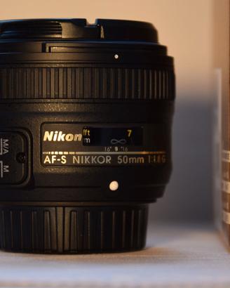 Nikon Nikkor af-s 50mm f/1.8G