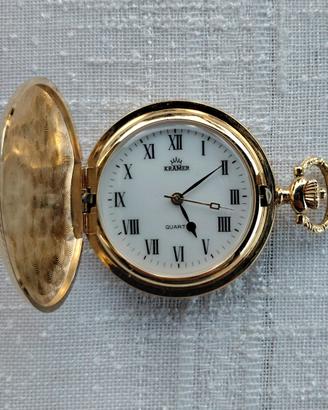 Orologio da Tasca KRAMER al quarzo Vintage Dorato