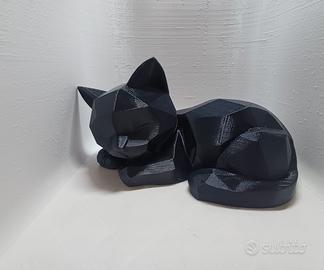 gattino stilizzato che dorme