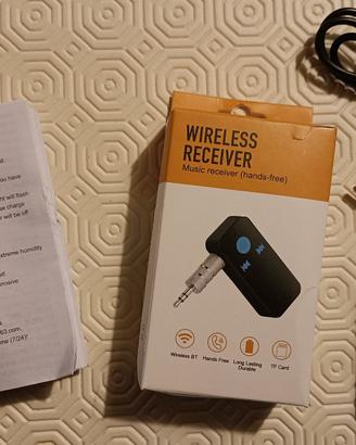 Ricevitore BTH per cuffie e riproduttore audio