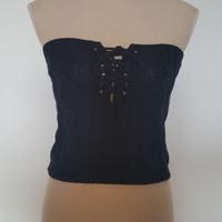 Top cotone con trecce Benetton