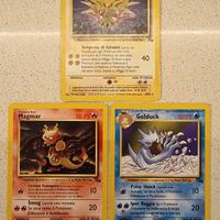 Zapdos FO30 Magmar FO39 Golduck FO35 ITA