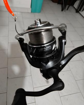canna spinning Shimano +mulinello