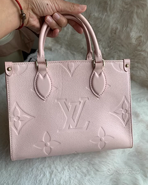 🔥Borsa a mano piccola rosa LV Onthego