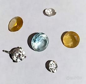 Acquamarina + varie pietre