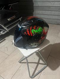 Casco ls2 nero lucido joker