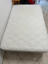 Materasso a molle Ennerev made in italy + rete