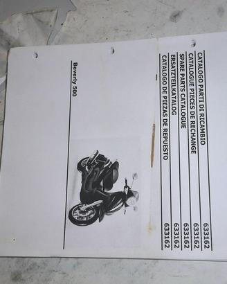 CATALOGO PARTI DI RICAMBIO BEVERLY PIAGGIO 633162