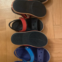 CROCS da bambino tg 7 2 paia, tg 8 un paio