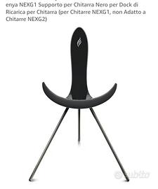 enya NEXG Supporto per Chitarra Nero per ricarica