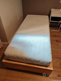 Letto Singolo IKEA + Materasso Memory Foam