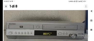 SAMSUNG SV-DVD40 COMBO DVD/VHS 6 TESTINE STEREO 