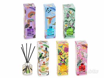 Profumatore ambiente 40ml con stick in scatola