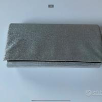 Pochette brillantinata da sera