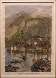 Picturesque Europe - sette incisioni antiche
