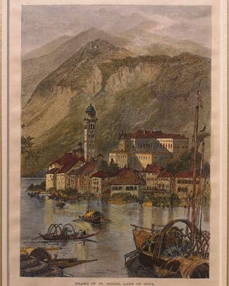 Picturesque Europe - sette incisioni antiche