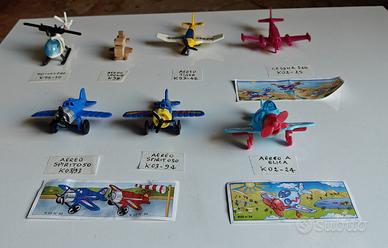 “Mezzi Aerei” Sorpresine Kinder vintage 1990-2000