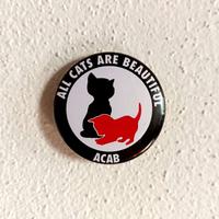 Acab cats (spilla o calamita)