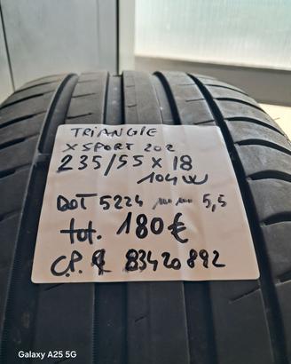 4 GOMME USATE ESTIVO 2355518 - CP83420892
