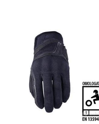 Guanti rs3 five black - black white - black fluo