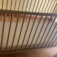 Lettino Ikea con materasso