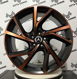 4 CERCHI IN LEGA MERCEDES CLASSE A B C CLA GLA 17