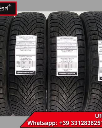 4 PNEUMATICI USATI 175/65R15 84T CINT TM PIRELLI 6