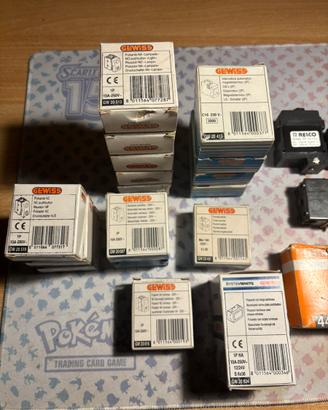 Stock Materiale Elettrico Vintage