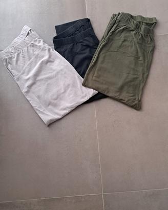 3 paia leggins premaman Anna field taglia M 