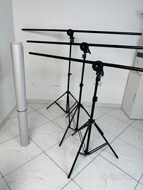 Kit Fotografico Completo 120x100 cm + 16 Morsetti