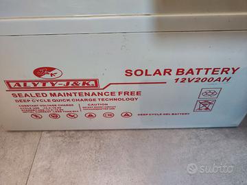 Batteria gel 200Ah
