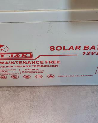 Batteria gel 200Ah