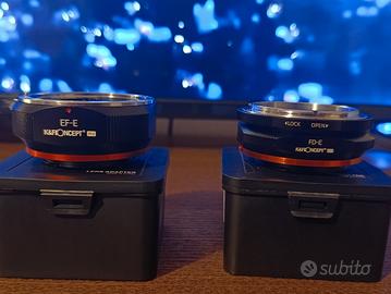 anello adattatore per Sony e mount Ef-E