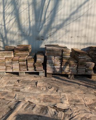 Lotto di 300 tavelle antiche piene