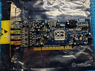 Scheda audio PCI Sound Blaster X-fi SB0790